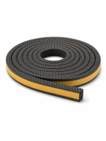 Guarnizione piatta adesiva 10x4 mm per stufe e camini