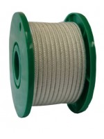 Guarnizione quadrata 6x6 mm in fibra di vetro per stufe e camini