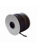 Guarnizione tonda 4 mm in fibra di vetro per stufe e camini