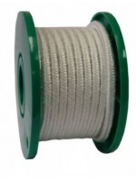 Guarnizione quadrata 8x8 mm in fibra di vetro per stufe e camini