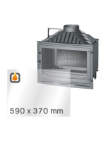 Vetro ceramico di ricambio per INVICTA FOCOLARE 700 SELENIC