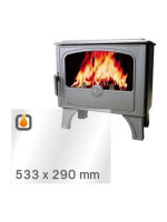 Vetro ceramico di ricambio per DEVILLE ECO e ECO 9 KW