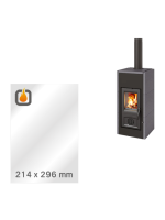 Vetro ceramico di ricambio per stufa La Nordica Asia 5.0