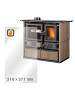 Vetro ceramico di ricambio per stufa LA NORDICA SUPREMA STANDARD